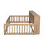 Lit en bois avec armoires de rangement et ports USB-1431131090
