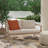 Amina 58" Wide Outdoor Love Seat with Cushions-75185854
