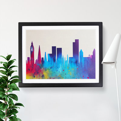 Colourful London Skyline Vol.2 Abstract - Painting