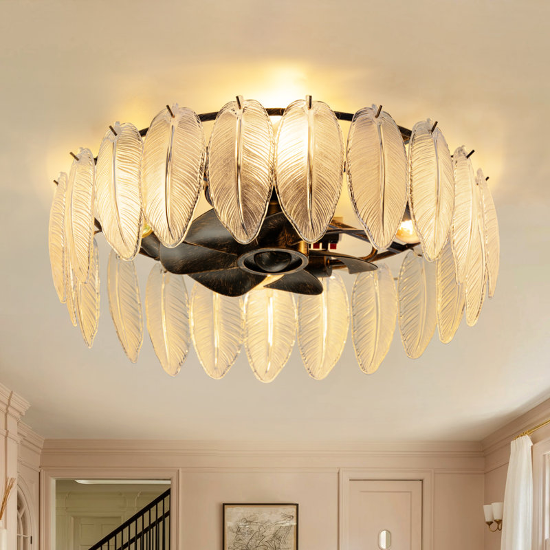 Ventilateur de plafond 23,6 po Glam