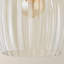 Swayder 22 cm H Dome Glass Pendant Shade ( Slip-On ) in Clear