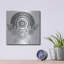 Bungalow Rose «Mandala Crest» par Hello Angel, art mural en métal-1381555590
