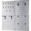 Metal Pegboard Organizer Starter Kit