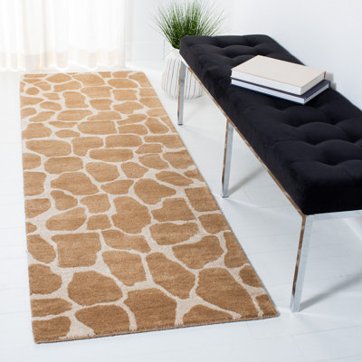 Soho Hand Tufted Wool Animal Print Rug