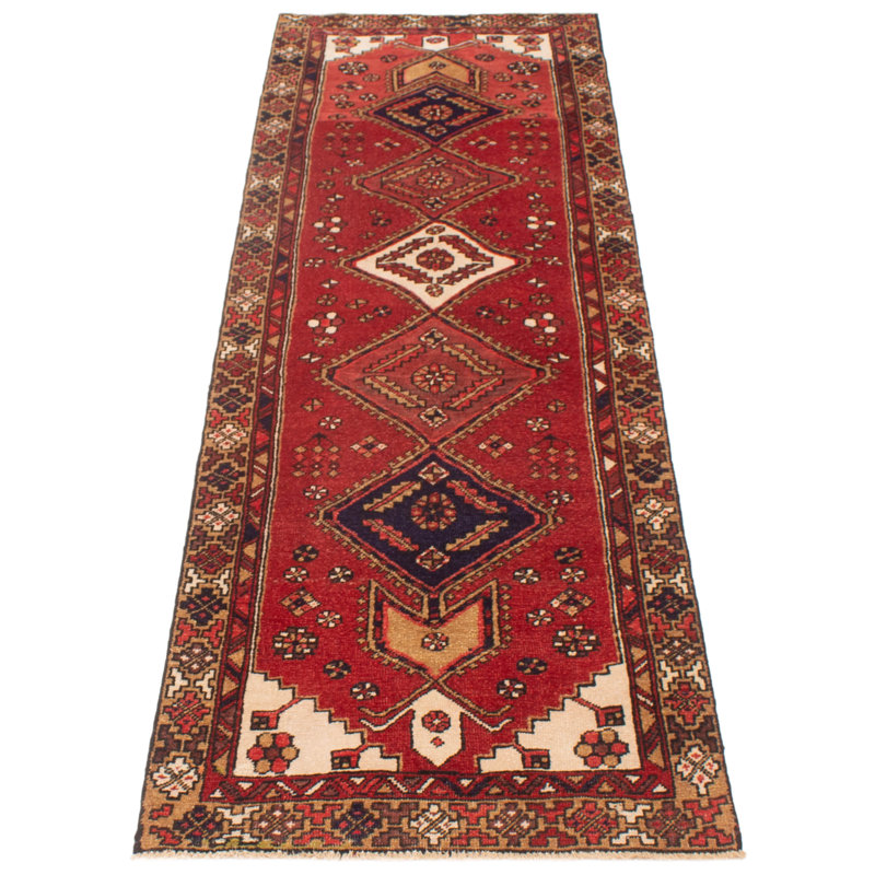 Tapis rouge Suranne Anatolian 3 pi 3 po x 10 pi 7 po