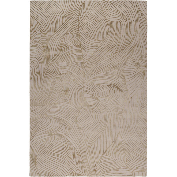 Adam Hunter Waves Honey Area Rug