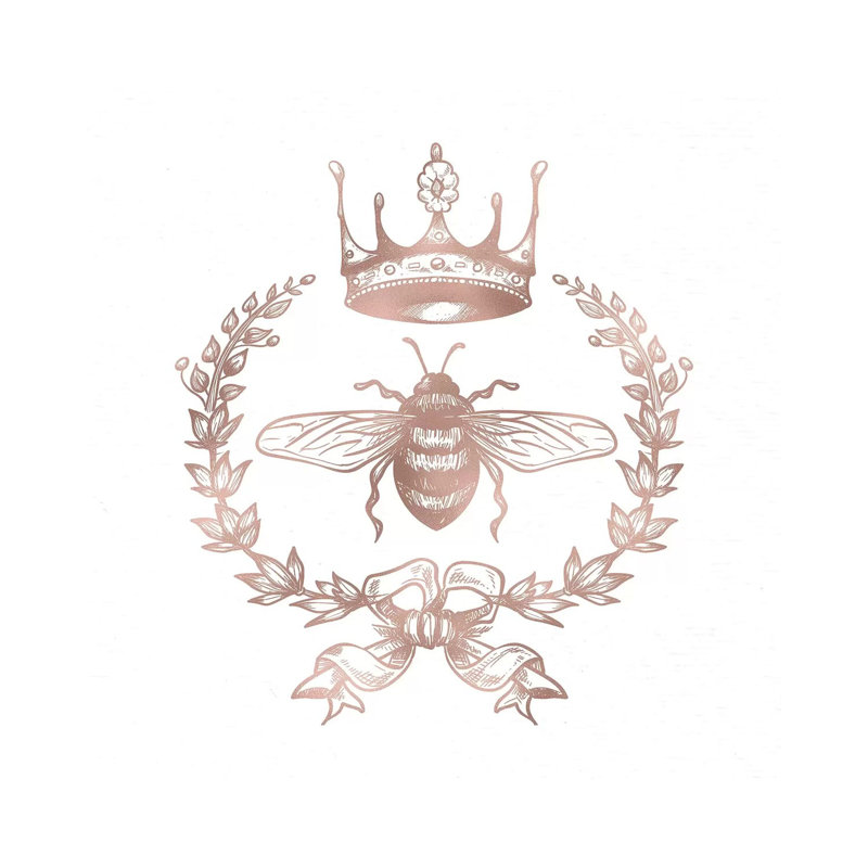 « Grand Bee » par nature Magick-impression d’art graphique, H 37 po x l 37 po x P 1,5 po, Toile tendue, Pas de tapis