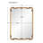Bartram Engineered Wood Rectangle Wall Mirror