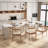 Multifunctional Extendable Console Table Desk Dining-1454090875