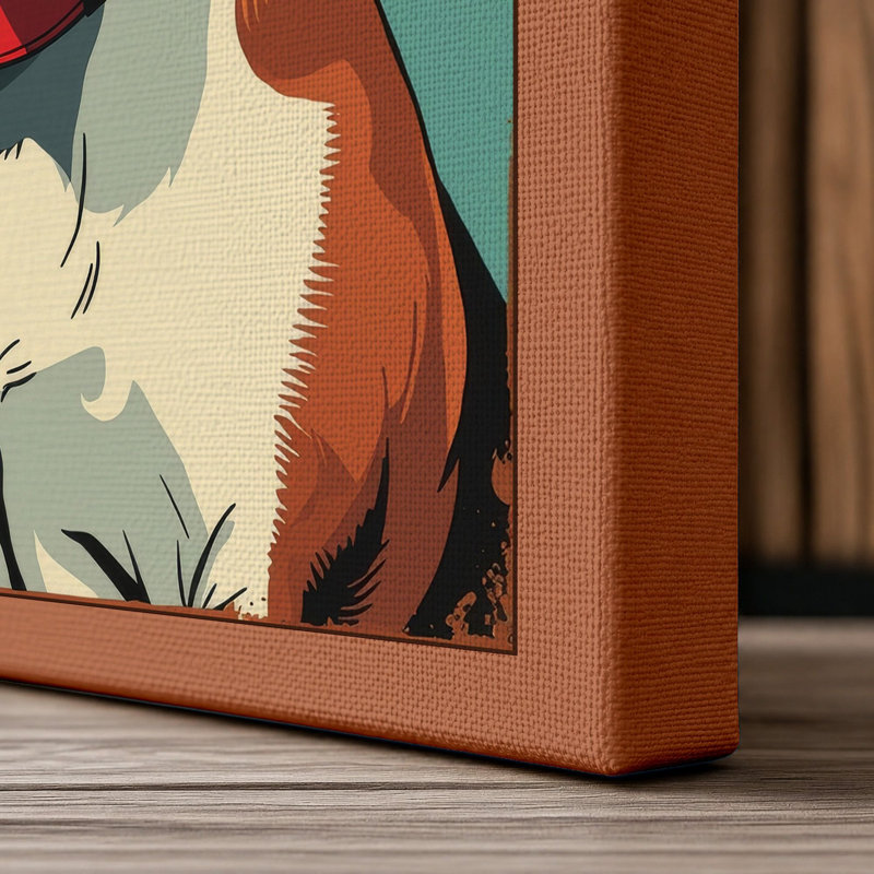 Print, 18x12 - 45.7 x 30.5 cm, Terracotta Border