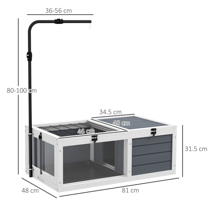 Weather Resistant Turtle Hutch