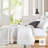 Tuscany White Reversible Scalloped Edge 3-Piece Full/Queen Quilt Set-871754562-871754590