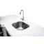 Mont Alpi 90 Degree Deluxe Stainless Steel Outdoor Island BBQ Grill + Beverage Center + Refrigerator