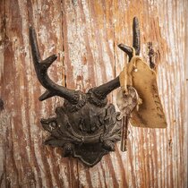 French Rustic Textured Iron Wall Hook — e l e p h a n t e