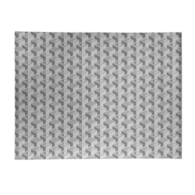 Chenille Geometric Indoor Rug