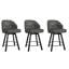 Tabouret de comptoir pivotant 25,98 po Drish-2066807737