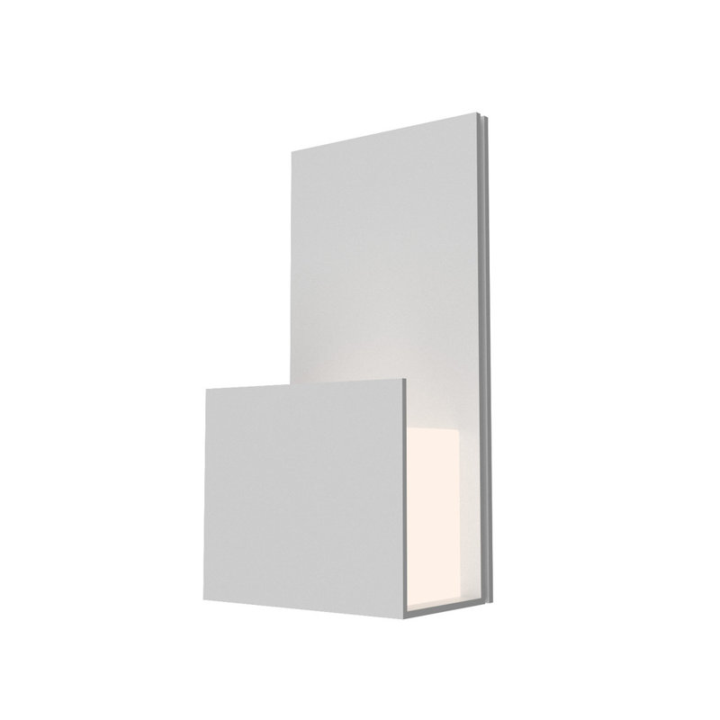 1 - Light LED Flush Mounted Sconce, Maple, 3500K