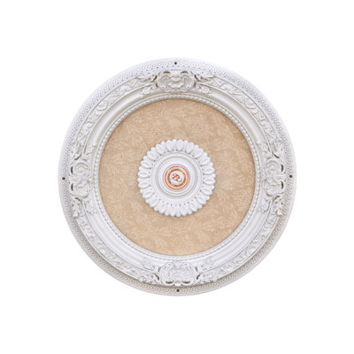 Blanco Petite Chandelier Ceiling Medallion