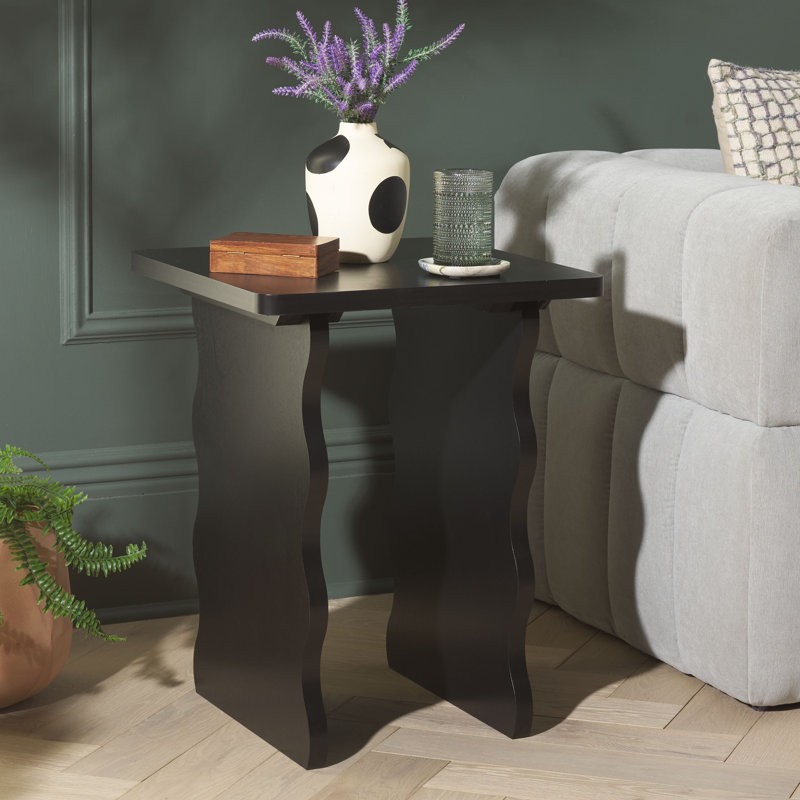 Table d'appoint Coleigh, Matte Black