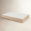 PETMAKER 2-Layer Orthopedic Dog Bed - 30x20.5 Pet Bed for Medium Dogs, Tan 