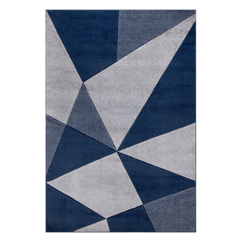 Makaila Geometric Area Rug, Rectangle 60 x 110cm