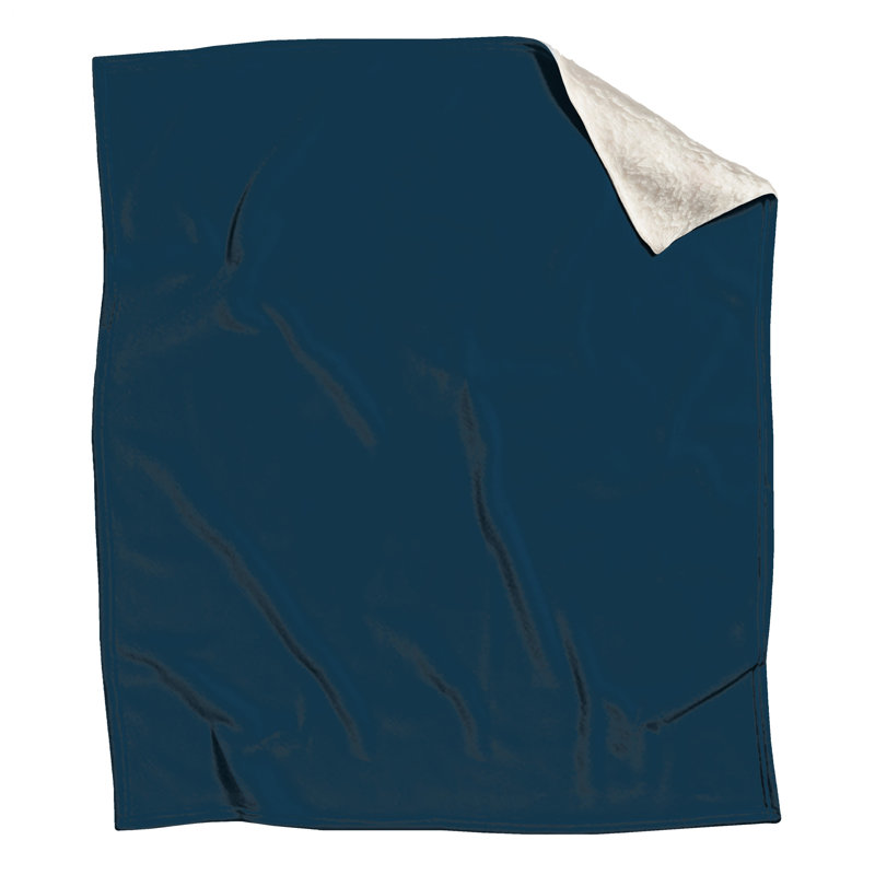 Solid Blue Background Blankets, 60in W x 80in H