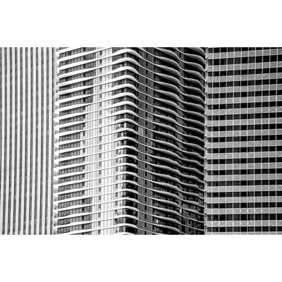 Patterns In Gray Print by Ted Glasoe