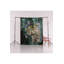 Tapis décoratif moderne à motif abstrait multicolore vert-974916764