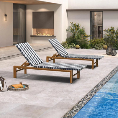  Chaise longue d'extérieur