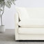 Canapé modulaire en U avec repose-pieds réversible, 5 canapé-lit blanc, 2 repose-pieds, 5