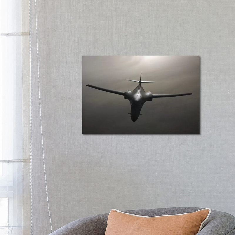 B-1 Bomber In Flight by Stocktrek Images - Wrapped Canvas Print, 66.04 cm H x 45.72 cm W x 3.175 cm D