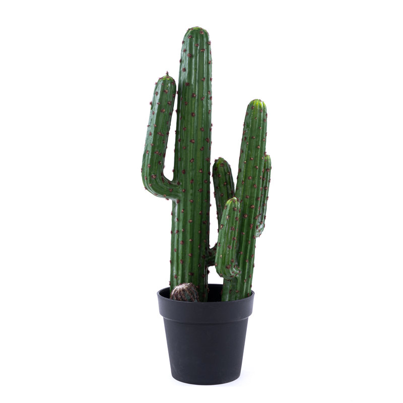 Cactus artificiel en pot 20 po