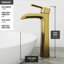 Lavabo de salle de bain vasque rond en béton avec robinet H 11 po L 15 po x l 15 po x H 5 po Brighton Palermo Gothic