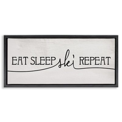 «Eat Sleep Ski Répétition»