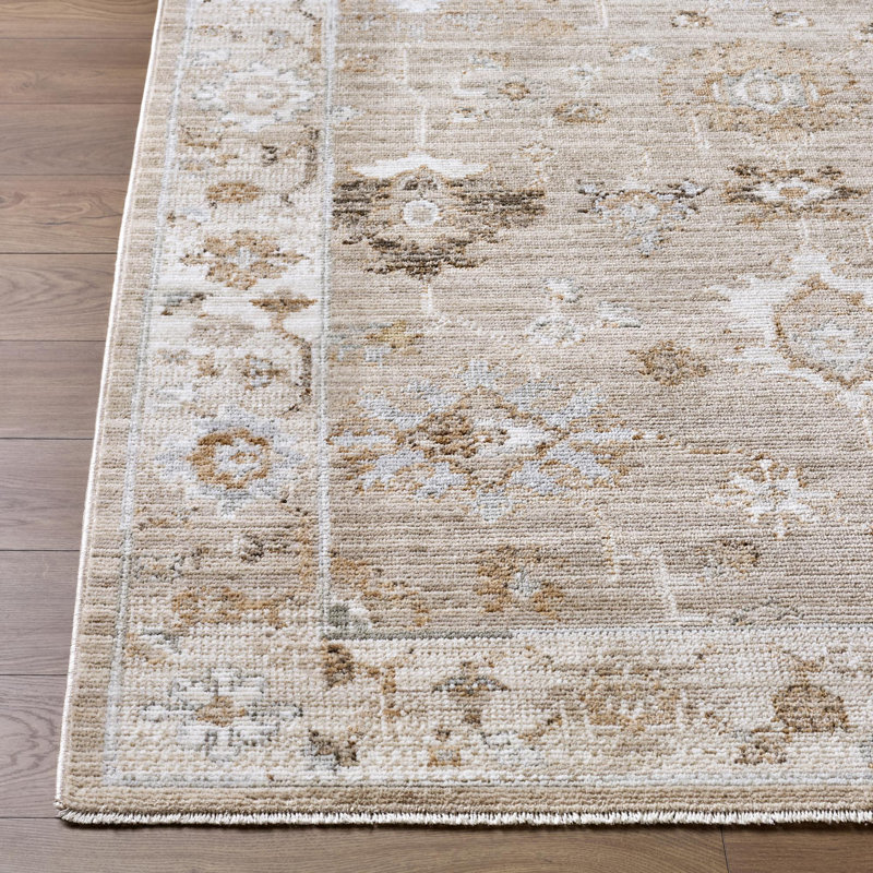 Yahriel Machine Woven Rug, Rectangle 5' x 7'9"