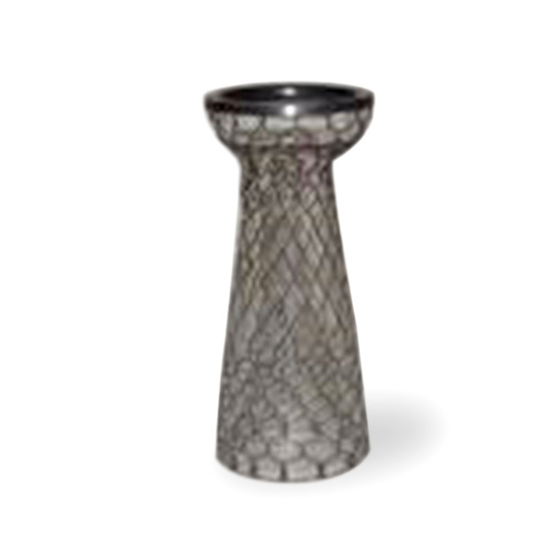 Concrete / Cement Tealight Holder, 13" H x 7.9" W x 7.9" D