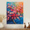 Radiant rose bleu cerisier en fleurs II - impression d'art mural cerisier en fleurs