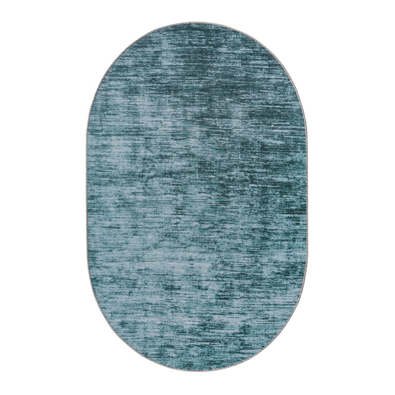 Montalvo Chenille Indoor Rug, Oval 3'6" x 5'6"