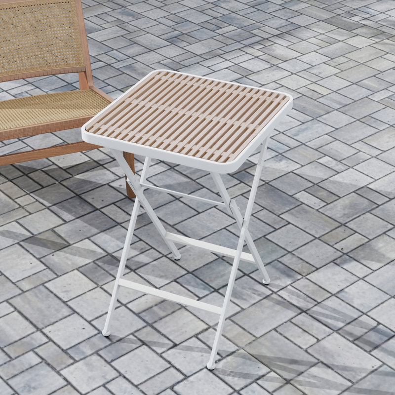 Table carrée moderne pliante