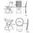 Zariea Double Pedestal Dining Set-651648437