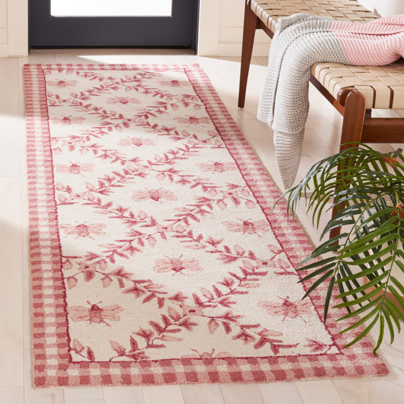Wool Rug, Runner 2'6" x 10'
