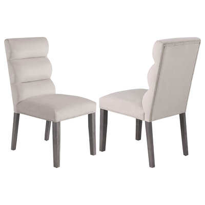 Chaise de salle à manger rembourrée Madylyn