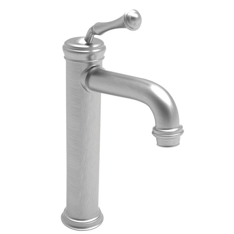 Astor Single Hole Vessel Faucet, Satin Nickel (PVD)