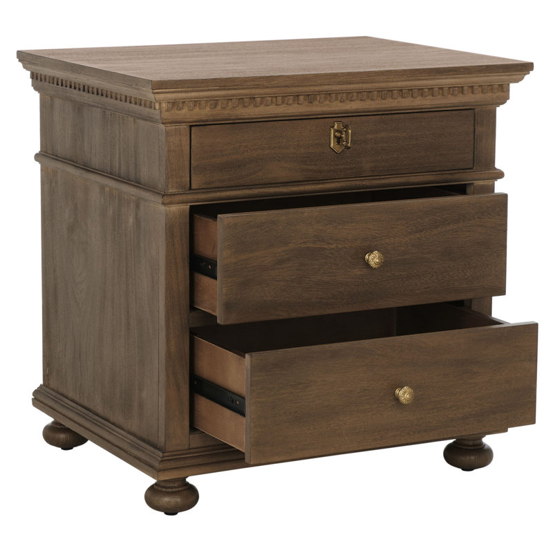 Ceri 24'' W Nightstand, Brown