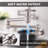 Wall Mounted Pot Filler Folding Kitchen Faucet Retractable Double Joint Swing Arm-106803026