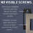 Radiant 6-Gang Decorator Rocker Screwless Wall Plate-39722335