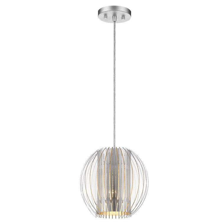 Luminaire sphère suspendu 1 lumières simple Mcginn