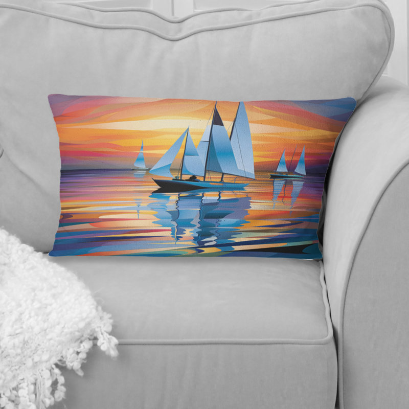 Coussin décoratif Voilier Harmony At Sea