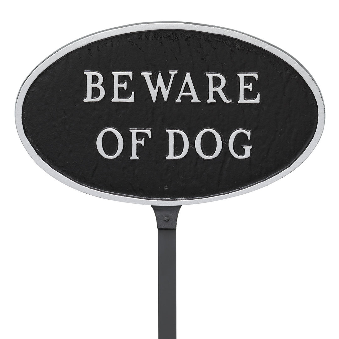 Weather Resistant Metal Garden Sign Red Barrel Studio®