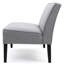 Gris 50 po avec revêtement en tissu, structure en bois massif offrant de la stabilité, lin confortable, design élégant pour votre espace, structure, lin relaxant de haute qualité, décoration intérieure moderne